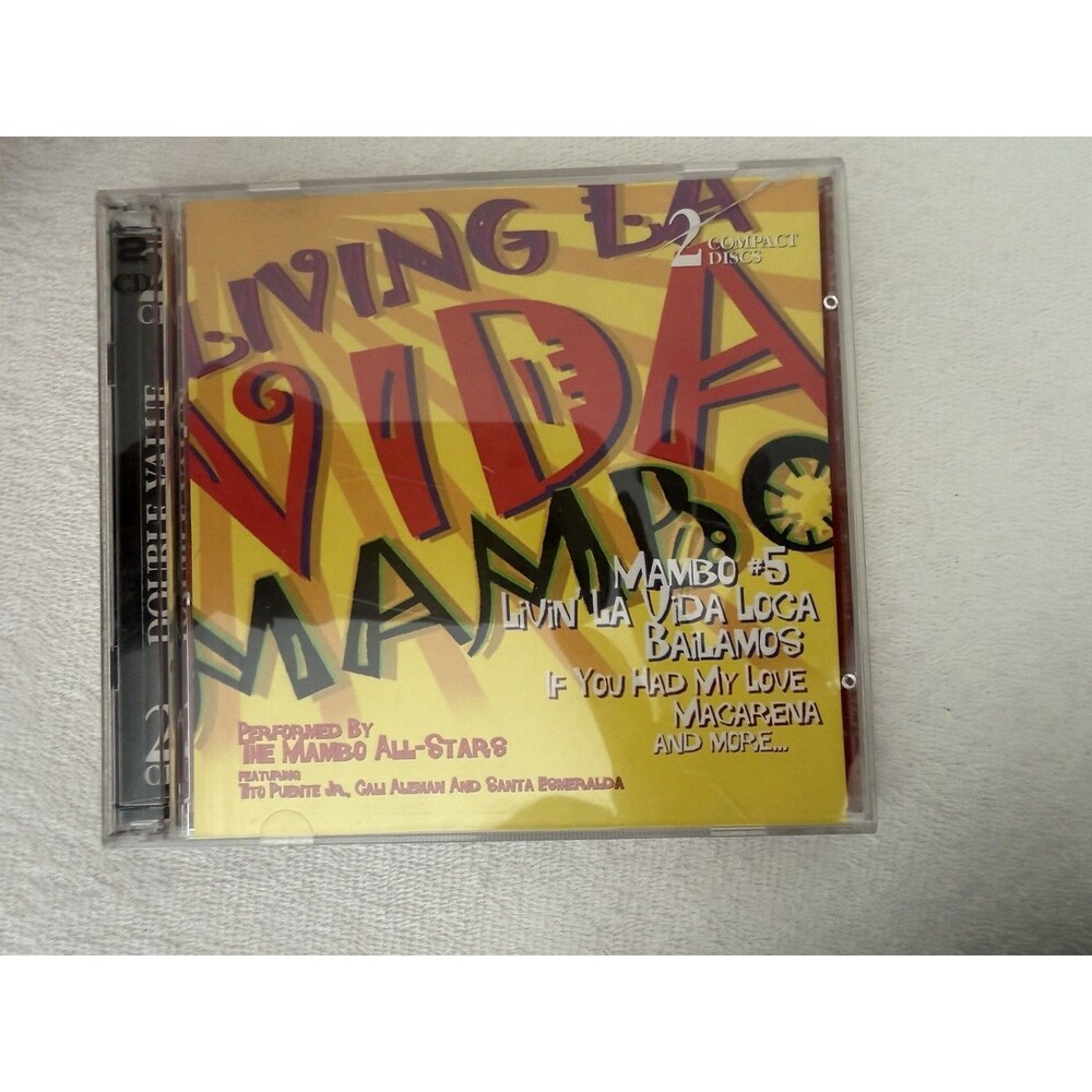 The Mambo All-Stars – Living La Vida Mambo CD 1999 Latin Dance St-Clair 2CD